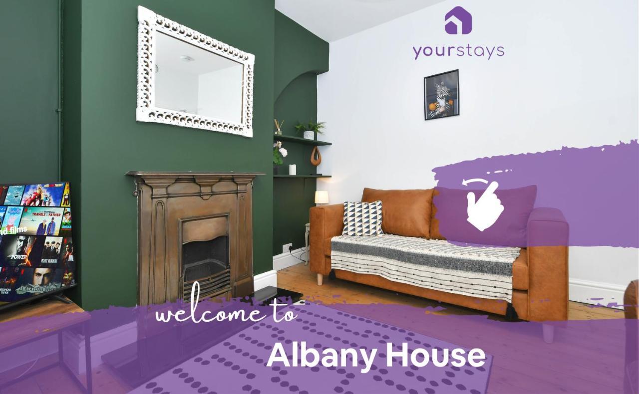 Вилла Albany House, Superb Townhouse, Gorgeous Design, Heart Of Newcastle-Under-Lyme Stoke-on-Trent Экстерьер фото